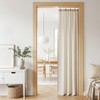 White Tension Curtain Rod 18-39 Inch Adjustable Extendable Small Tension