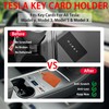 Leather Key Card Holder for Model Y/3/X/S, Card Key Holder,