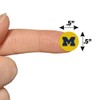 University of Michigan Secondary Logo Planner Calendar Scrapbooking Crafting Stickers