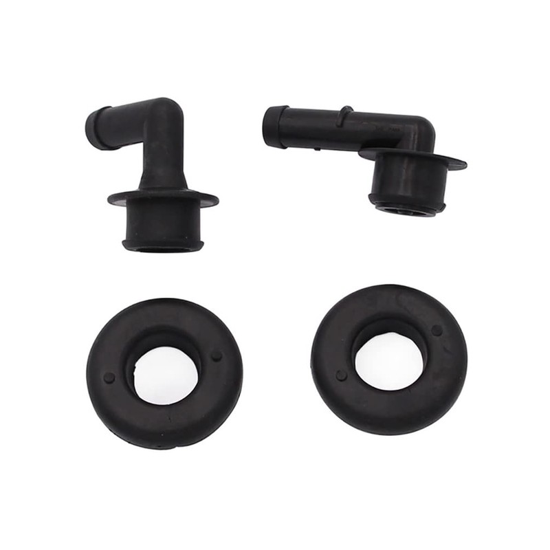 Riloer 4X PCV CCV Vent Valve Elbow & Grommet for