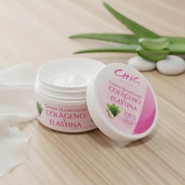 Crema Humectante con Colágeno y Elastina, Antiedad, Hidratante Facial Natural, 100ml, Fórmula Nutritiva para Todo Tipo de Piel, Sin Parabenos