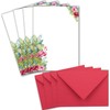 25 Letter Paper Sets DIN A5 - in White with