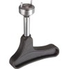 Seadiquiet 1pc Black Golf Shoe Spike Wrench Removal Tool, Plastic