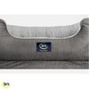 Serta Orthopedic Cuddler Dog Bed for Pets – Slate Gray