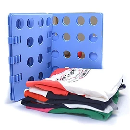 Cisixin Clothes Folder - Adult Dress Pants Towels T-Shirt Folder/Shirt Folder/Laundry Folder Board Organizer, Blue