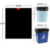 Cinkyou 6 Gallon Bathroom Trash Bags with Drawstring, Small Drawstring