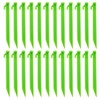(Pack of 24) Heavy Duty Plastic Tent Pegs 220mm (9")