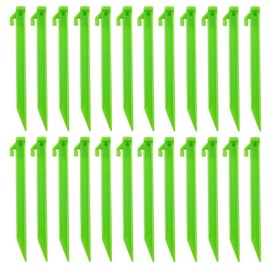 (Pack of 24) Heavy Duty Plastic Tent Pegs 220mm (9") - Caravan Awning Camping pegs