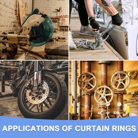 GLOKUUCA Bonded Sealing Washers - 20 Packs Drain Plug Gasket Assortment Kit Fits for Plumbing, Automotive - 12 x 4.2 x 2.8mm (OD x ID x T) Silver/Black