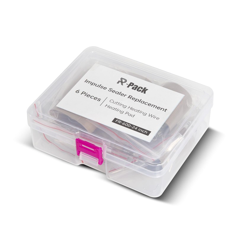 R-PACK Impulse Sealer Heat Wire Element Strip - 24in heated