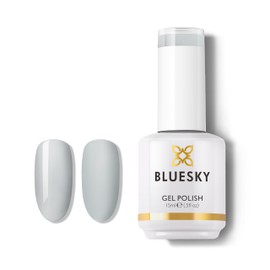 BLUESKY Gel Nail Polish - Soak Off Gel Polish UV/LED Lamp Cures, Pintura de Gel para Uñas, Long Lasting, Vegan, 15ML, DC075P/QUIET GREY