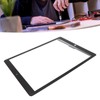 Touch Screen Panel Black Tempered Glass Accurate Size LCD Tablet