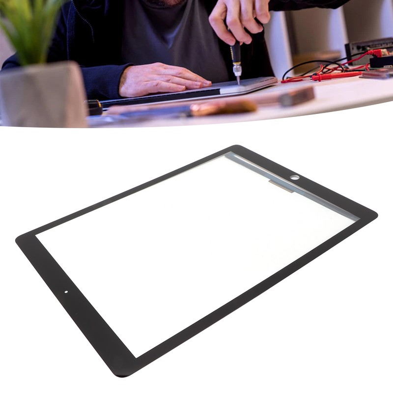 Touch Screen Panel Black Tempered Glass Accurate Size LCD Tablet