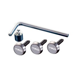 TRD/TOYOTA License Plate Bolt with Security Model Number: MS010-00028