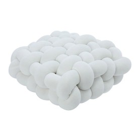 Floor Cushion Soft Thickened Comfortable Knot Pillows Back Cushion for Bed Couch Living Room
