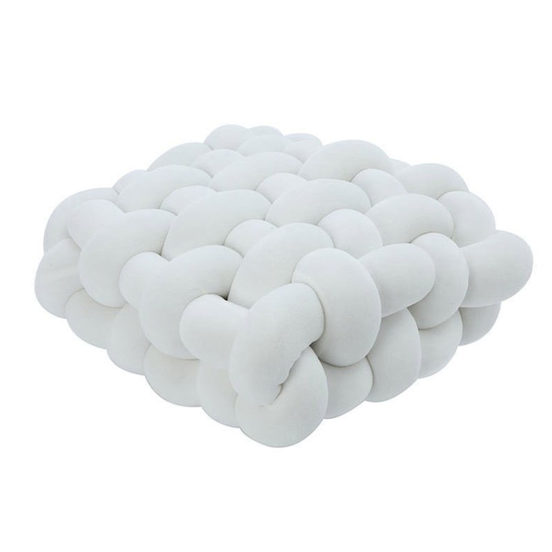 Floor Cushion Soft Thickened Comfortable Knot Pillows Back Cushion for