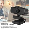 2K 2040x1080P High Definition Rotation Webcam with Microphone Computer PC