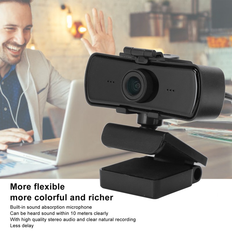 2K 2040x1080P High Definition Rotation Webcam with Microphone Computer PC