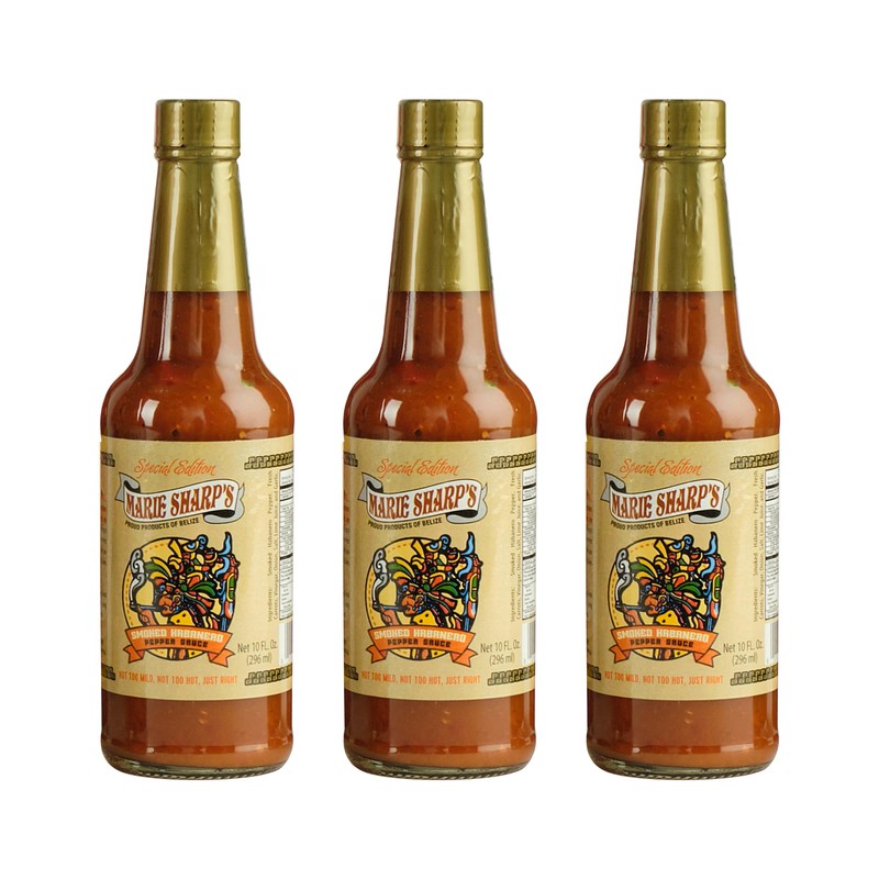 Marie Sharp’s Smoked Habanero Pepper Sauce, 10 oz – Belizean