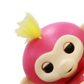 Tiny Hand Riding Monkey Hugmin (Pink)