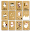 the lazy panda card company XXL Set of 80 Christmas