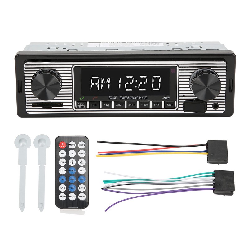 Car Radio, Universal Plug and Play Auto Audio for Modification