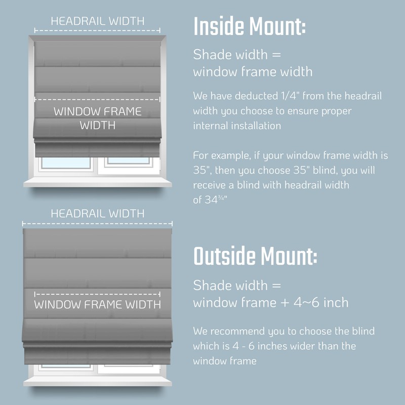 Everyday Celebration Roman Shades - Room Darkening, Cordless Pull Down