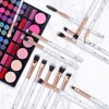 Eye Makeup Brushes Set DUAIU 16Pcs Eyeshadow brushes Premium Synthetic