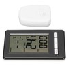 Wireless Electronic Thermometer Indoor Outdoor Home Digital Weather Station Clock