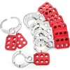 WUWEOT 8 Pack Lockout Tagout Hasp, Tamper-Proof Padlock Hasp, Stainless