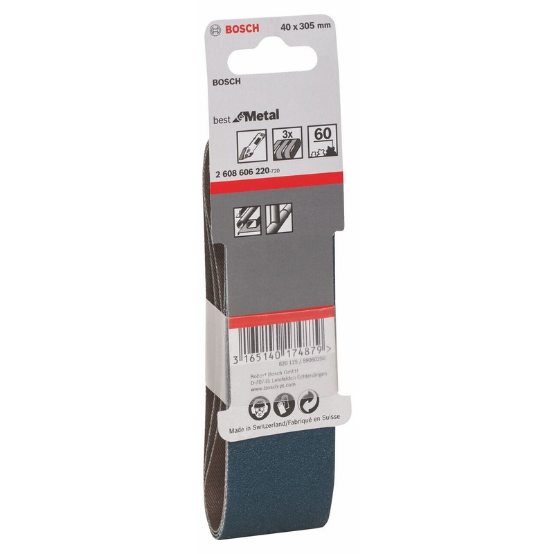 Bosch 2608606220 40 x 305 mm Sanding Belts