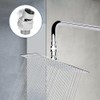EMVANV Shower Head Swivel Ball Adapter, All Metal Adjustable Shower