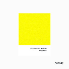 Hemway Craft Glitter Shaker 130g / 4.6oz Glitter for Arts, Crafts, Resin, Tumblers, Nails, Painting, Decoration, Festival, Cosmetic, Body - Ultrafine (1/128" 0.008" 0.2mm) - Fluorescent Yellow