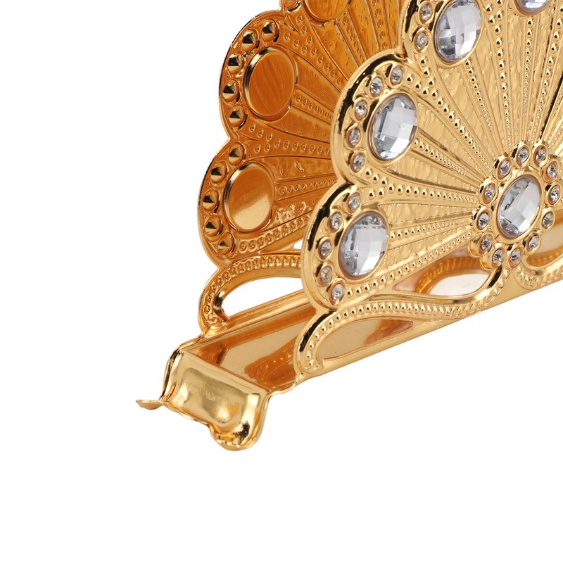 Golden Metal Napkin Holder Exquisite Light Luxury European Style Zinc