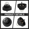 CARBBIA A01372A Fuel Cap with Built-in Primer for Homelite XL