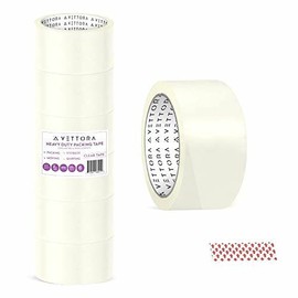 Vettora Packing Tape Heavy Duty Vettora Clear Tape Designed for Moving Boxes, Shipping,