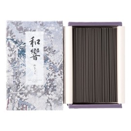 Shorindo 159120-7210 Incense Sticks, Japanese Hibiki Low Smoke, Large Size, 5.3 inches (13.5 cm)