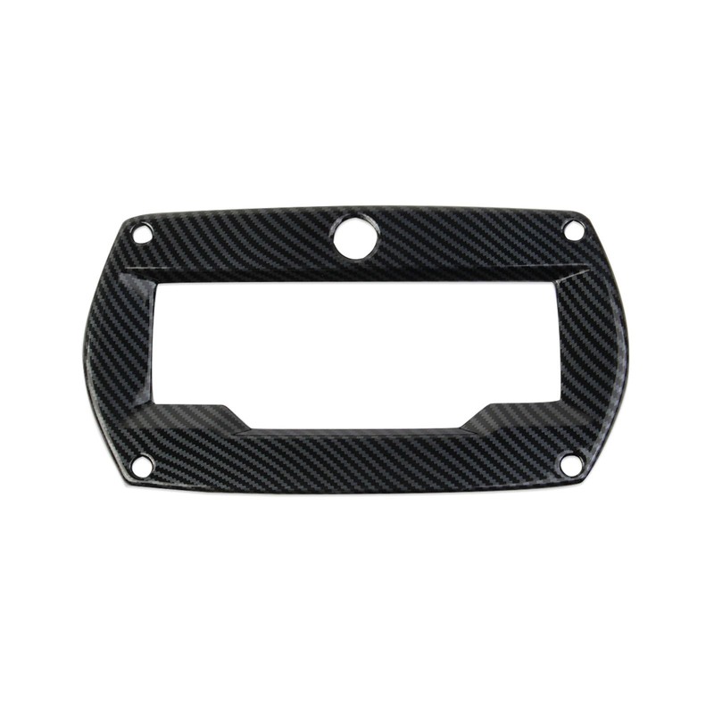 Fewshaw Carbon Fiber Style Center Console Meter Screen Frame Cover