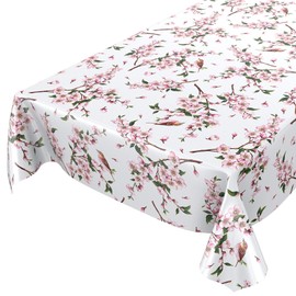 Anro Oilcloth Wax Tablecloth, Washable