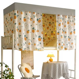 Bed Curtain, Bunk Bed Tent Curtain, Blackout Curtains, Mosquito Net, Bunk Bed, Sleeping Tent, Mid-Sleeper Bed, Tent Curtain, Cloth, Dustproof Mosquito for Student Home, Children's Room, Children's Bed