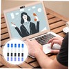 Tofficu 20Pcs Webcam Privacy Covers Sticky Slide for Laptop Phone