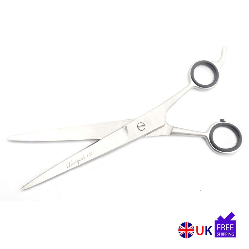 Haryali London 7.5" Barber Scissors for Beginners with Total Length