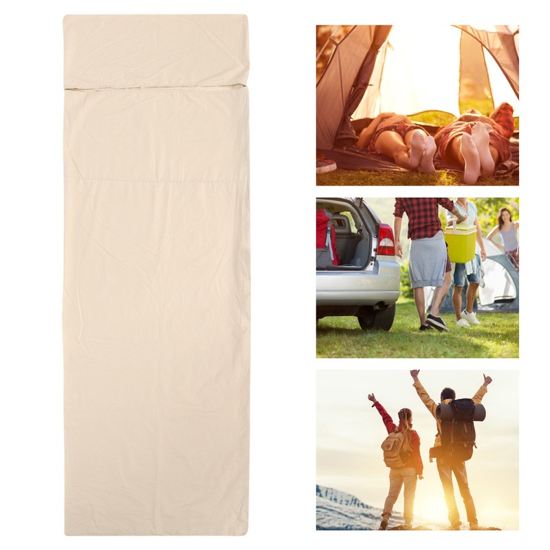 Sleeping Bag Liner Outdoor Camping Traveling Sheets Portable Lightweight Sleeping