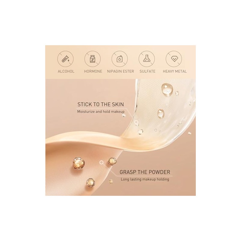 Flawless Liquid Foundation, Base de Maquillaje de Cobertura Total, Control
