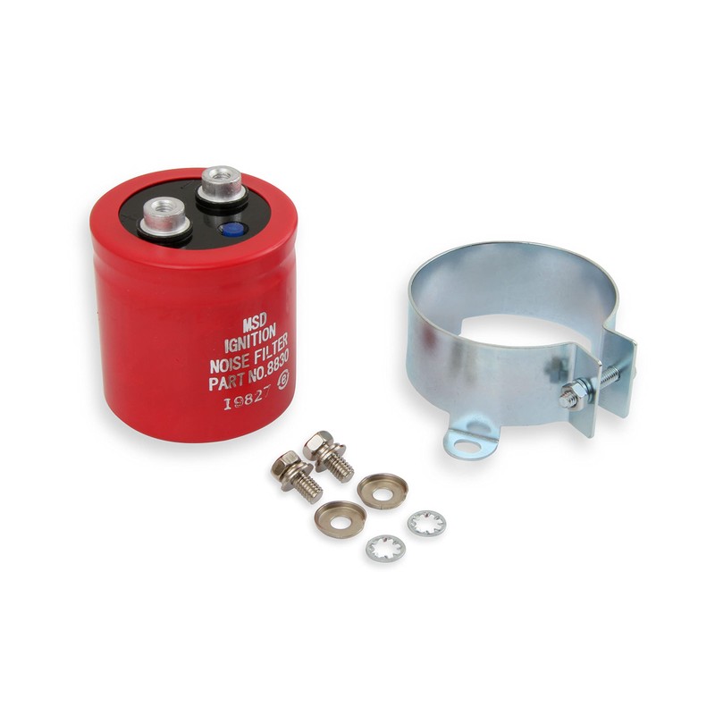 MSD Ignition 8830 Red Plastic Noise Capacitor