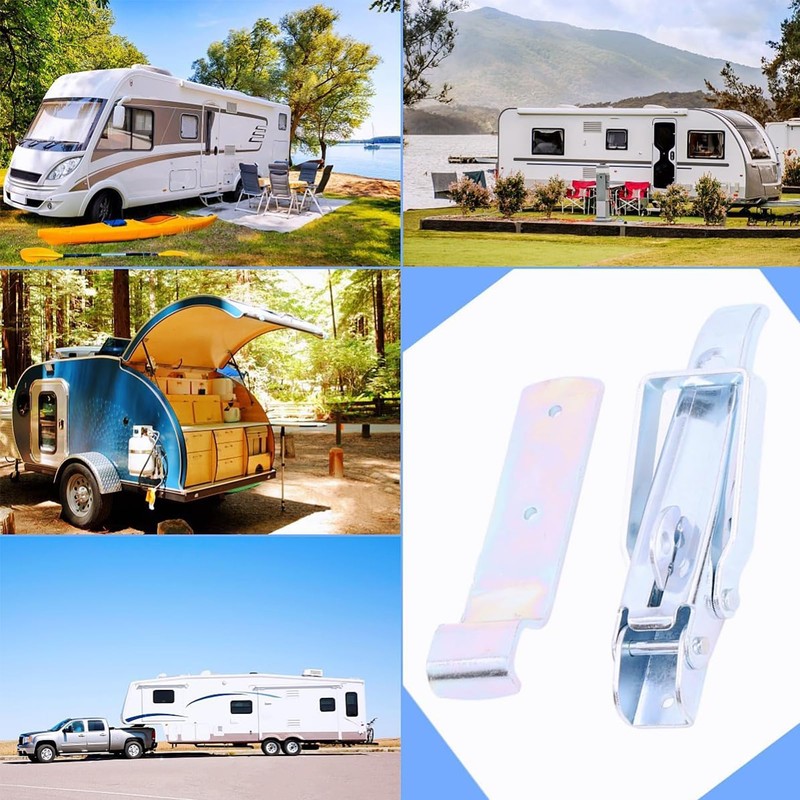1 Pcs Trailer Gate Latch Handle Parts, RV Trailer Lift