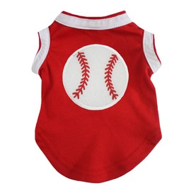 Petitebella - Camisa de béisbol para perro (tamaño pequeño)