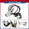 Thomletha Rear Hydraulic Brake 1.55m Cylinder Caliper Replacement for Go-kart