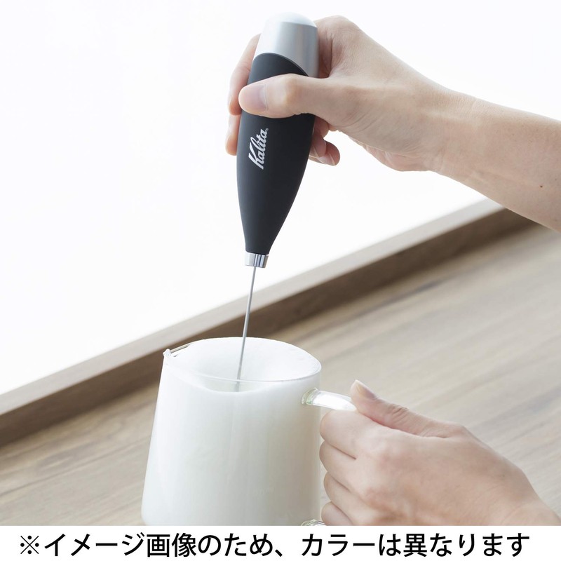 カリタ Kalita コーヒー ミルクフォーマー ふわふわミルクフローサー グリーン FM-100#64222