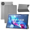 Sedrick KT101 Case, 10.1 Inch Tablet Cover, RUIXH TPU Translucent